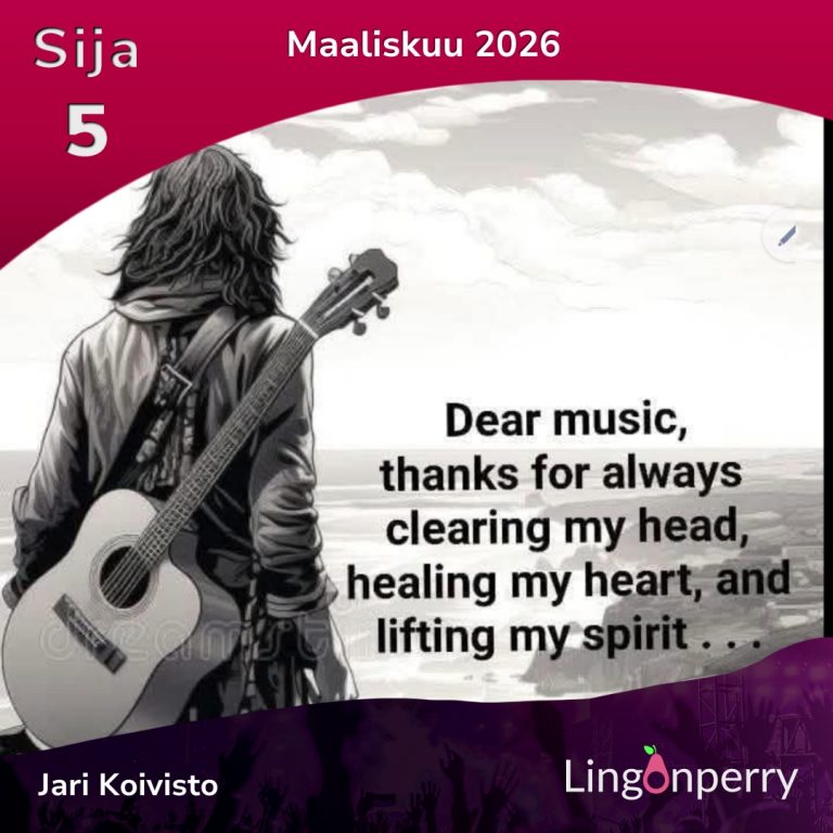 March 2026 number 5 most listened artist Jari Koivisto