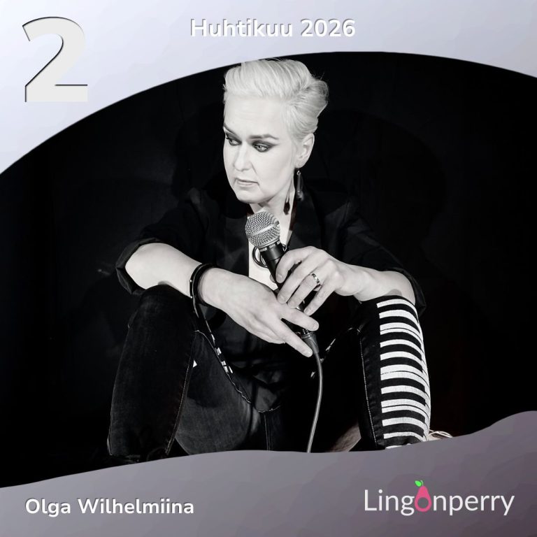 April 2026 number 2 most listened artist Olga Wilhelmiina